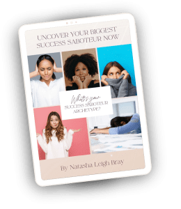 Success Saboteur Archetype Quiz on an ipad