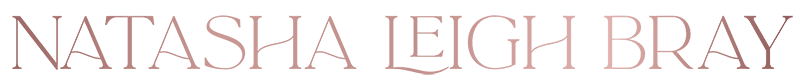 Natasha Leigh Bray Logo Image of Natasha Leigh Bray's Logo in rose gold colour