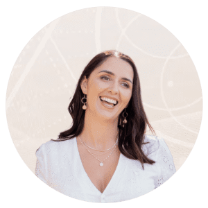 Natasha Leigh Bray Image of Natasha Leigh Bray smiling, in a white dress